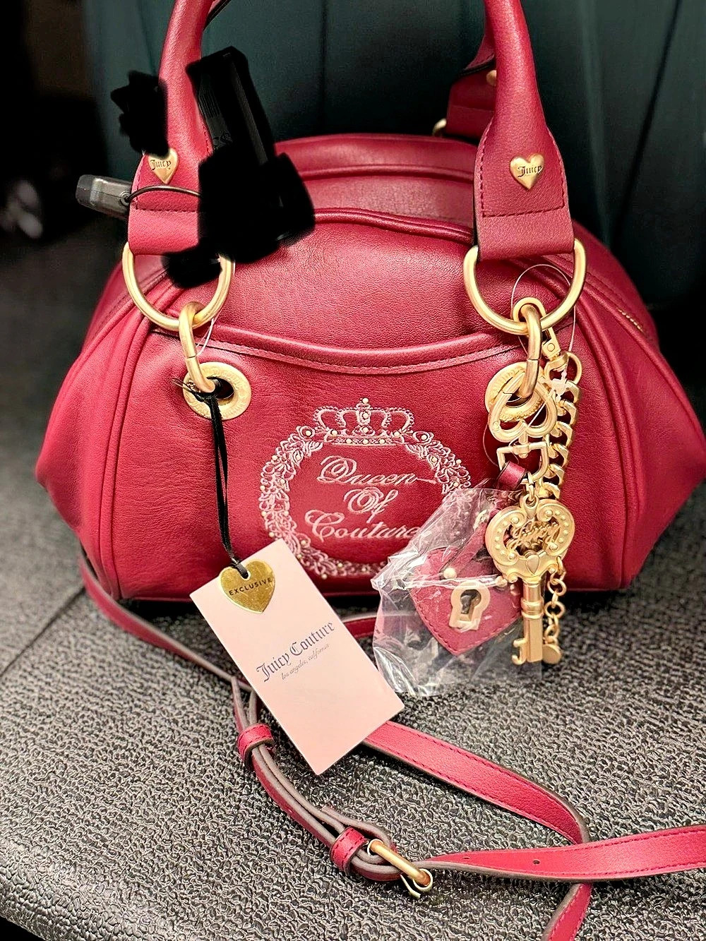 Juicy Couture Shoulder Bag in Pink NWT